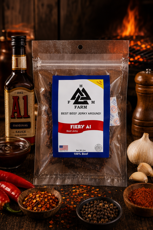 Fiery A1 Beef Jerky