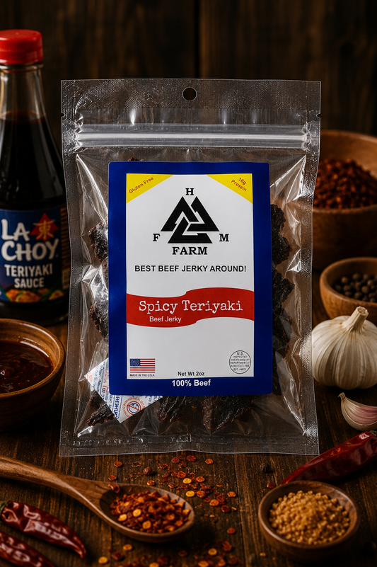 Spicy Teriyaki Beef Jerky