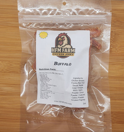 Buffalo Chicken Jerky