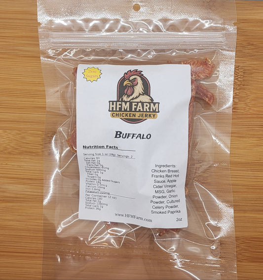 Buffalo Chicken Jerky