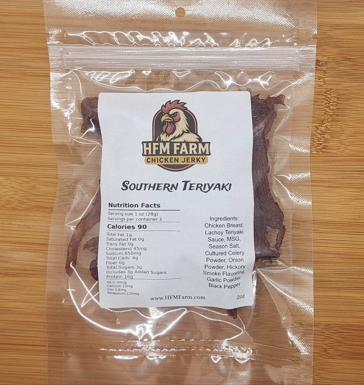 Southern Teriyaki Chicken Jerky