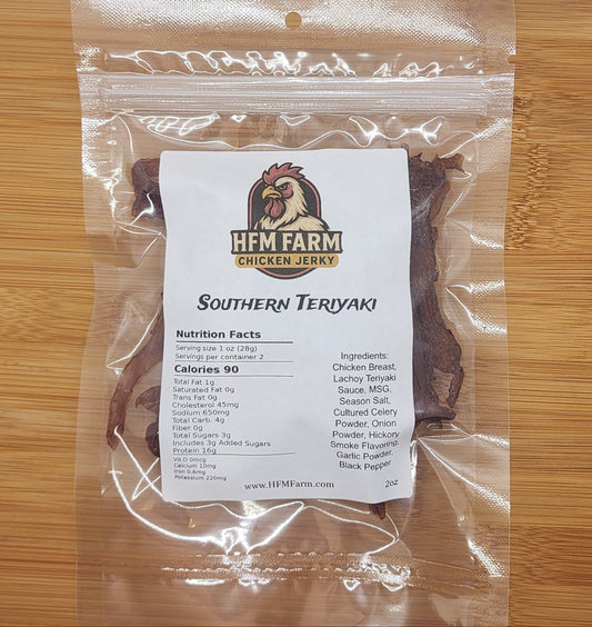 Southern Teriyaki Chicken Jerky