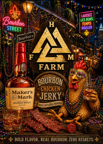 Bourbon Chicken Jerky