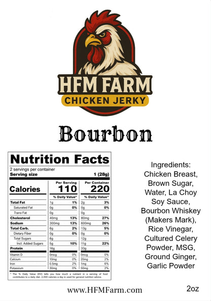 Bourbon Chicken Jerky