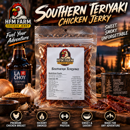 Southern Teriyaki Chicken Jerky