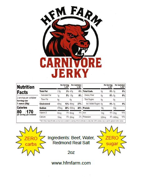 Carnivore Jerky